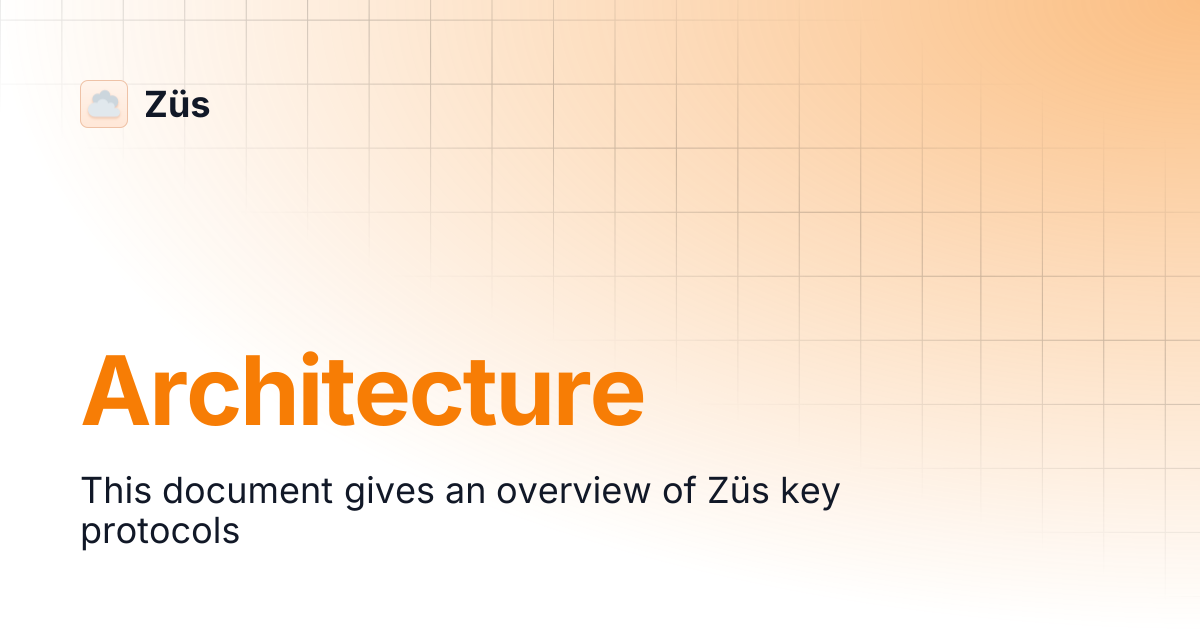 Architecture z s